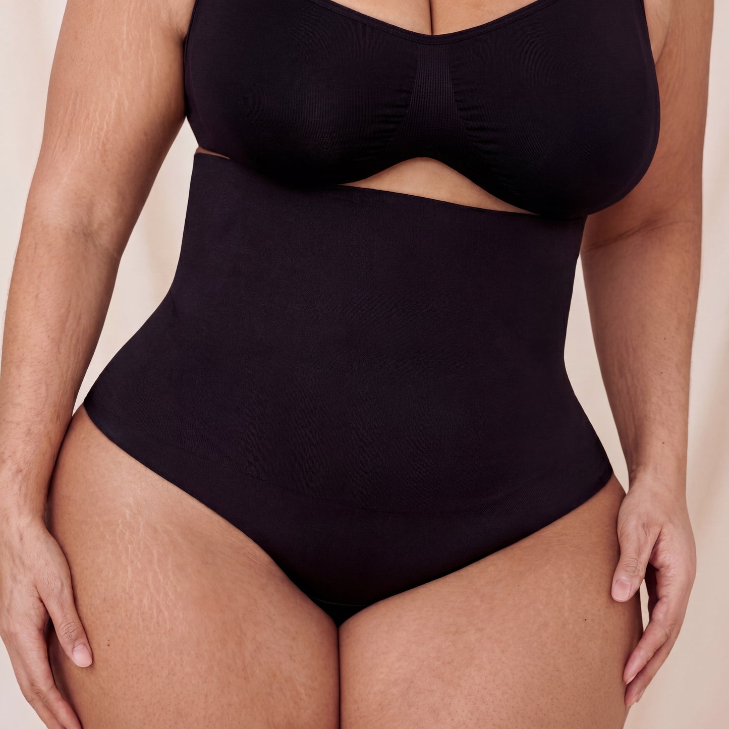 High Waist Snatch Thong