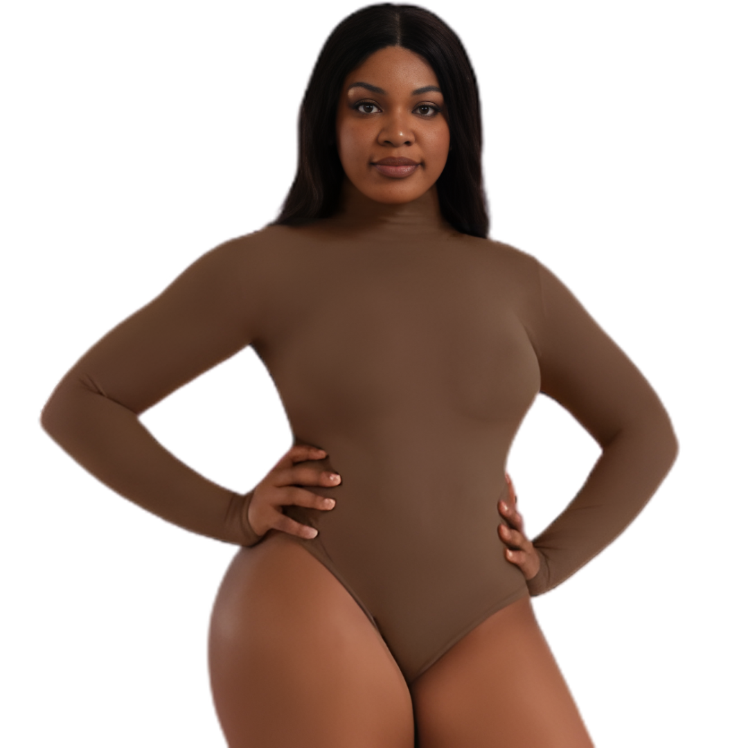 Essential Rib Mock Bodysuit