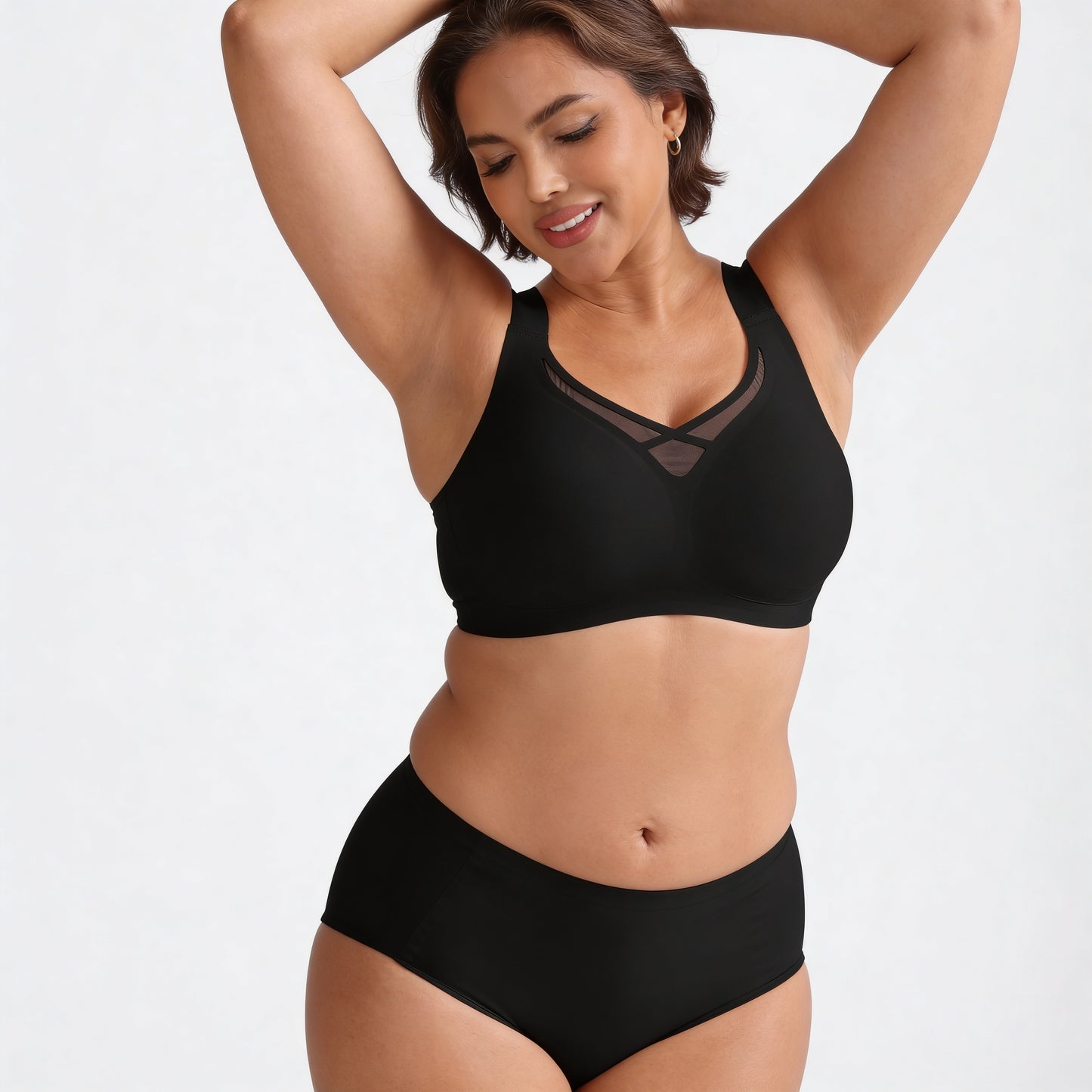 Seamless Mesh Crossover Set