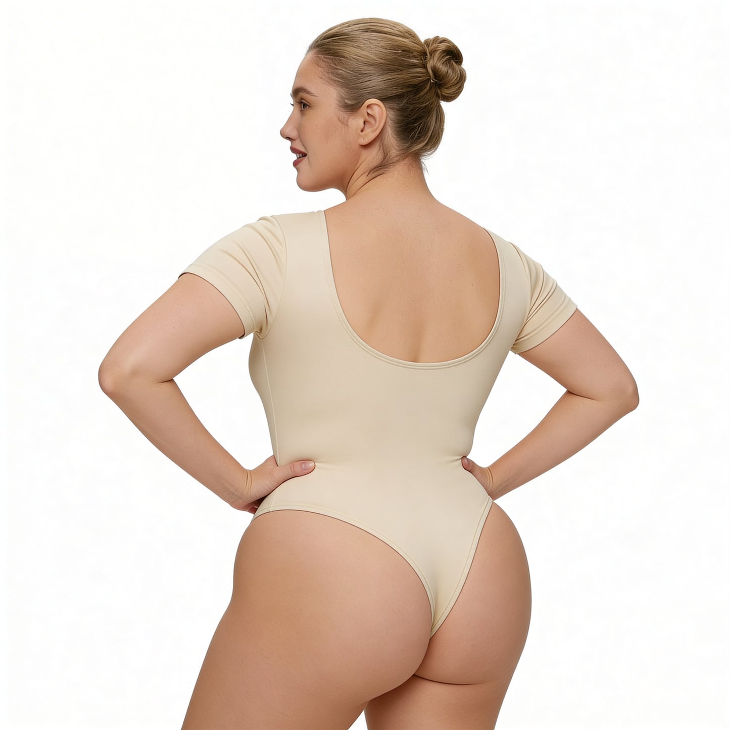Sculpt Rib Scoop Bodysuit