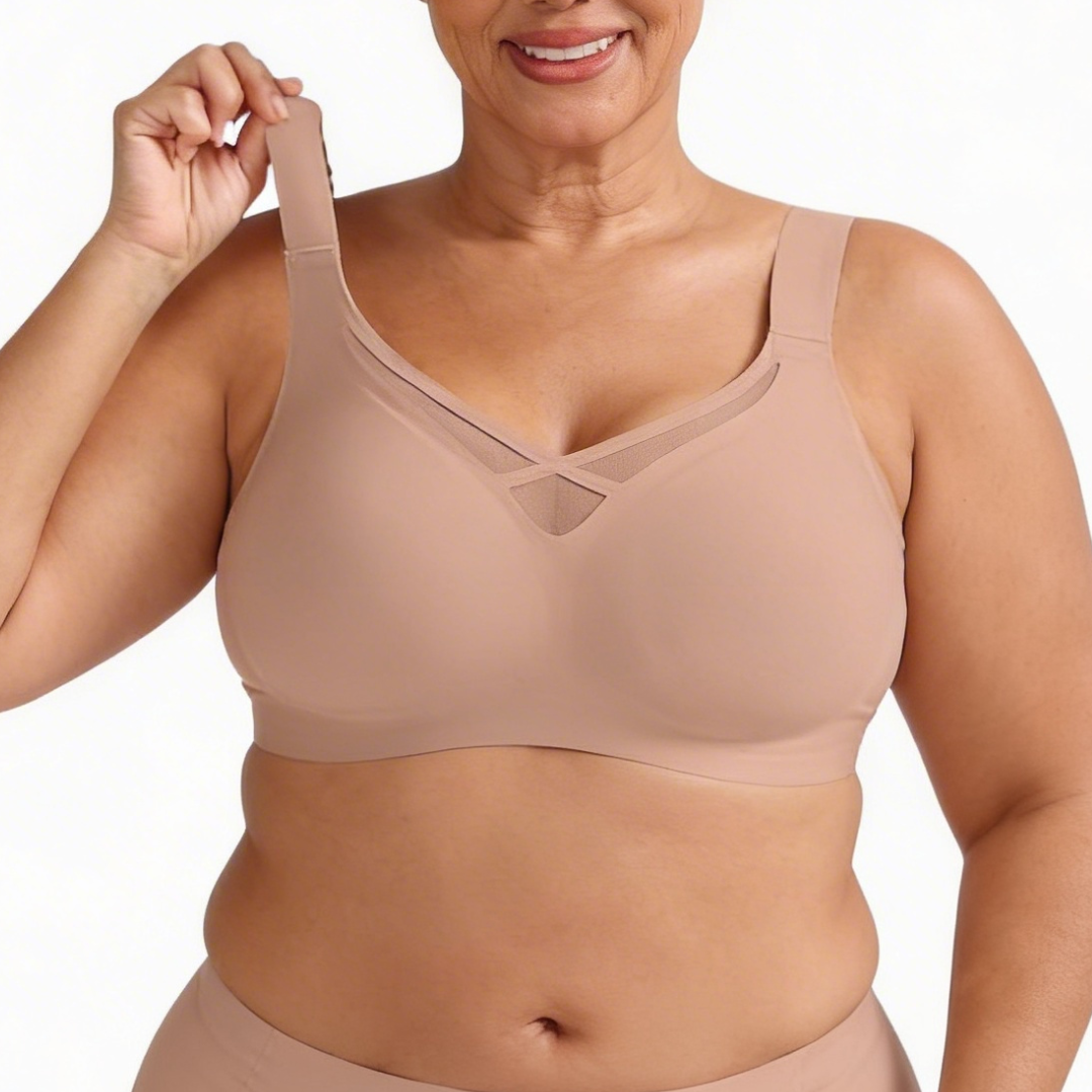 Mesh Detail Sculpt Bra
