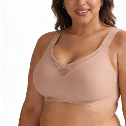 Mesh Detail Sculpt Bra