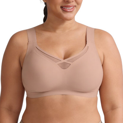 Mesh Detail Sculpt Bra