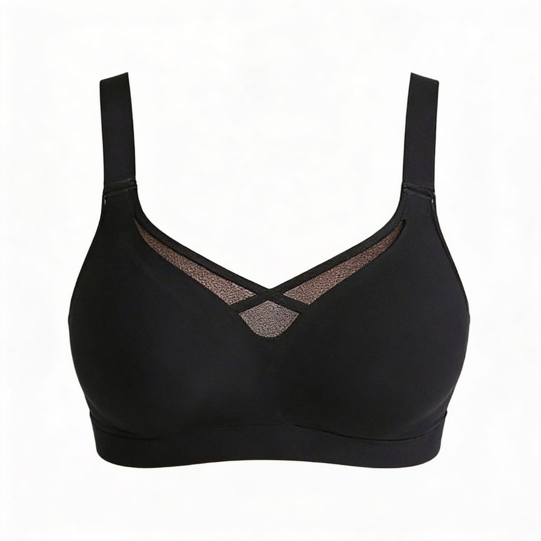 Mesh Detail Sculpt Bra