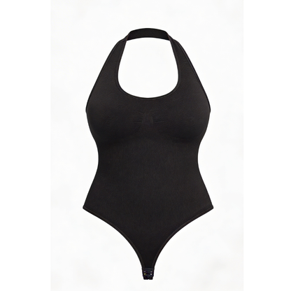 Sculpt Rib Halter Bodysuit