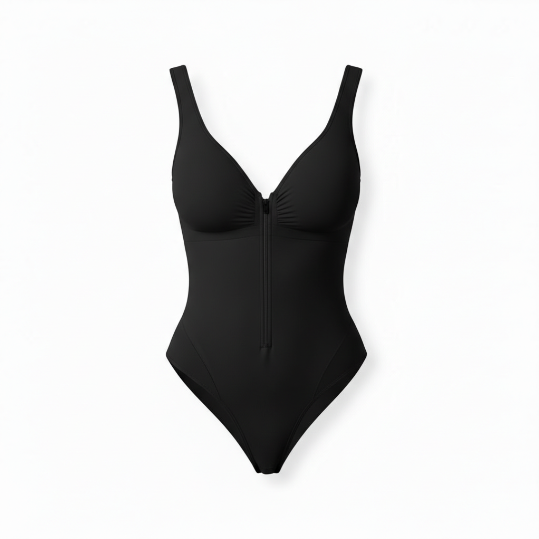 Contour Zip Sculpt Bodysuit