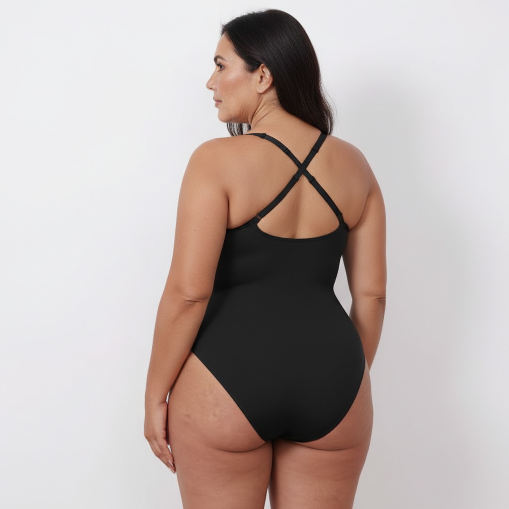 Contour Zip Sculpt Bodysuit