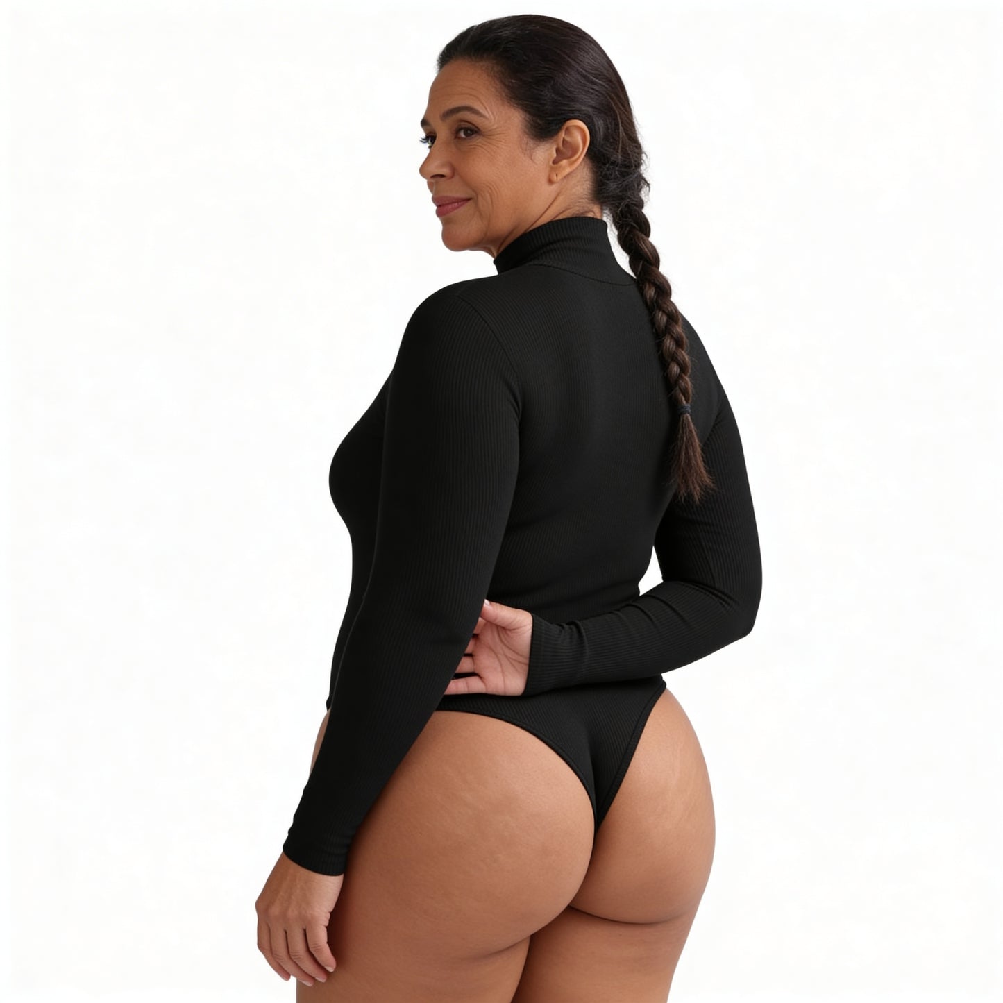 Essential Rib Mock Bodysuit