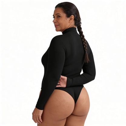 Essential Rib Mock Bodysuit