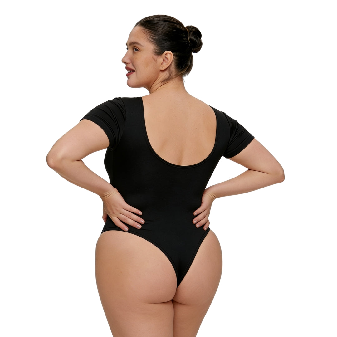 Sculpt Rib Scoop Bodysuit