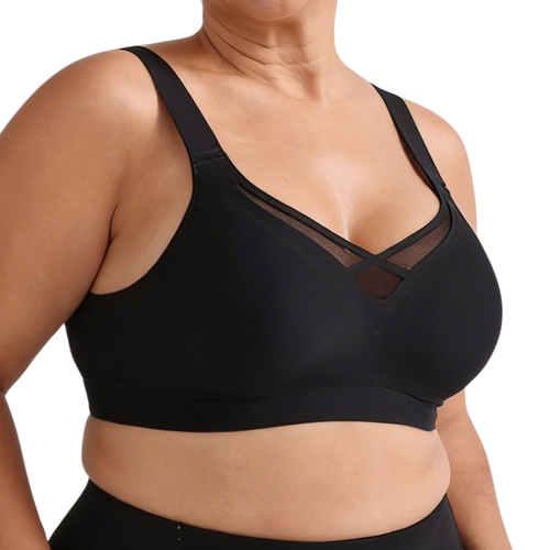 Mesh Detail Sculpt Bra