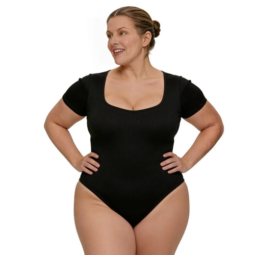Sculpt Rib Scoop Bodysuit