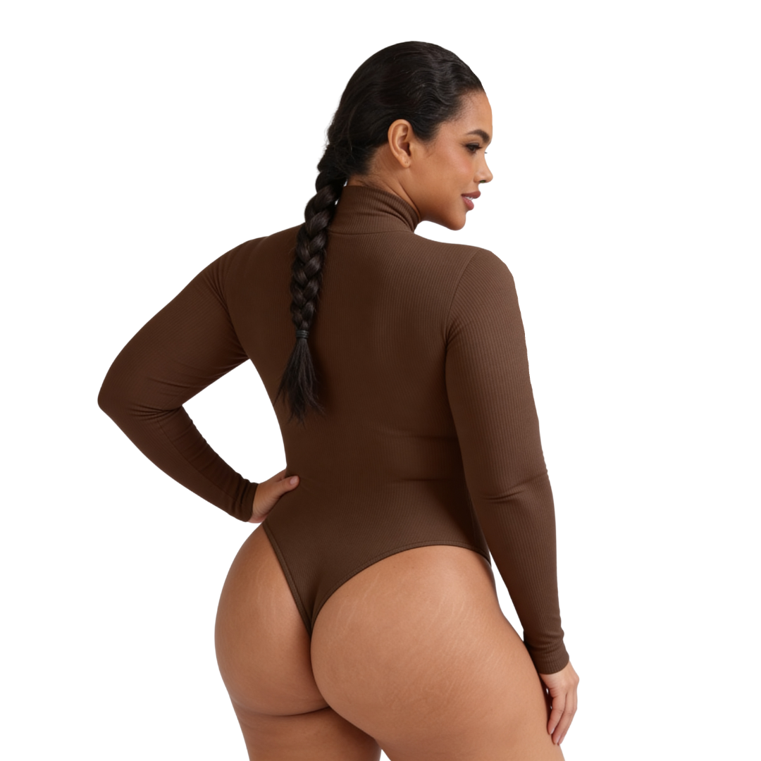 Essential Rib Mock Bodysuit