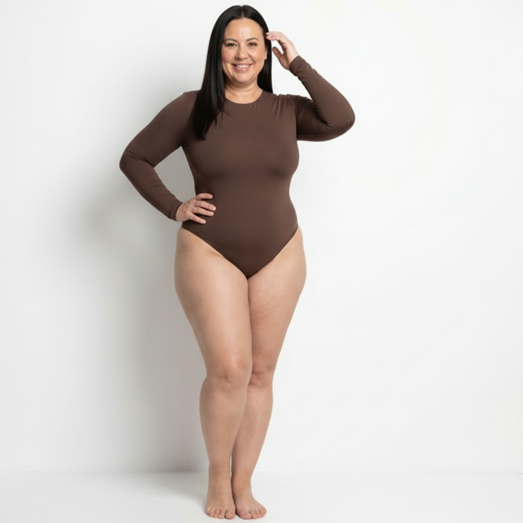 Smooth Fit Long Sleeve Bodysuit