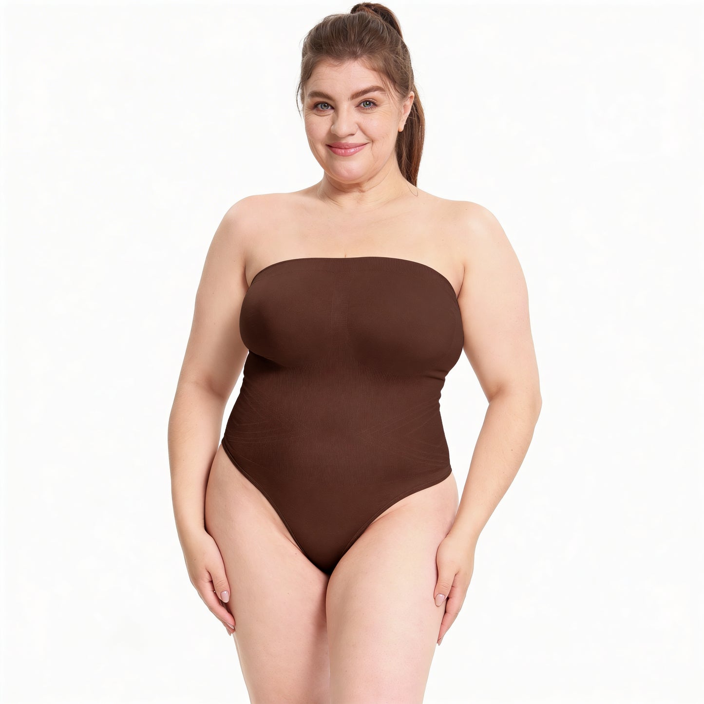 Seamless Sculpt Bandeau Thong