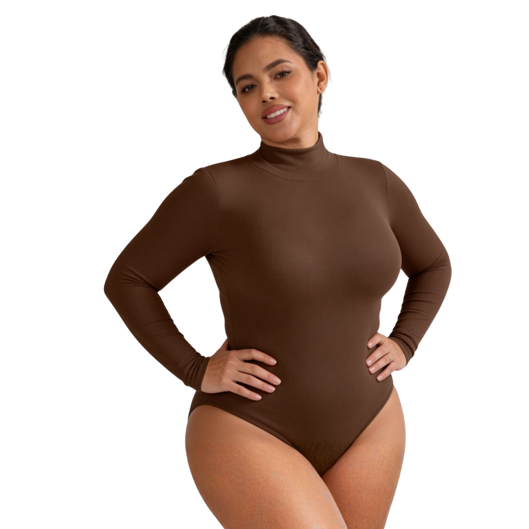 Essential Rib Mock Bodysuit