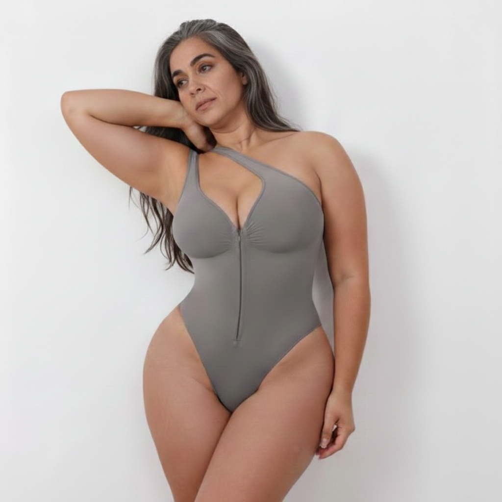 Contour Zip Sculpt Bodysuit