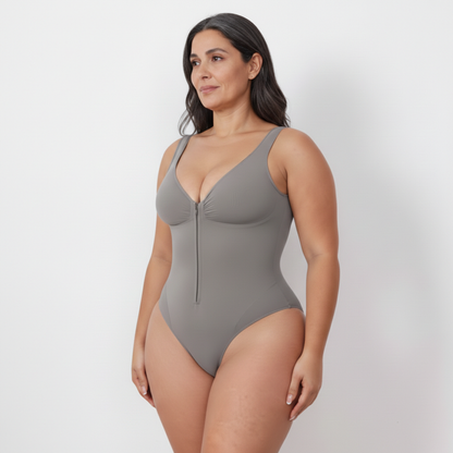 Contour Zip Sculpt Bodysuit